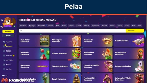 Pelaa kasinosovelluksella
