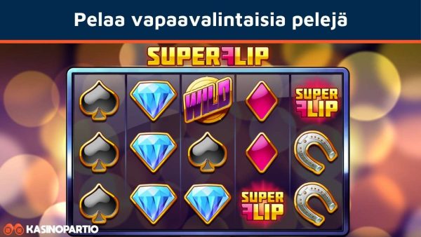 pelaa vapaavalintaisia pelejä luottokorttikasinolla