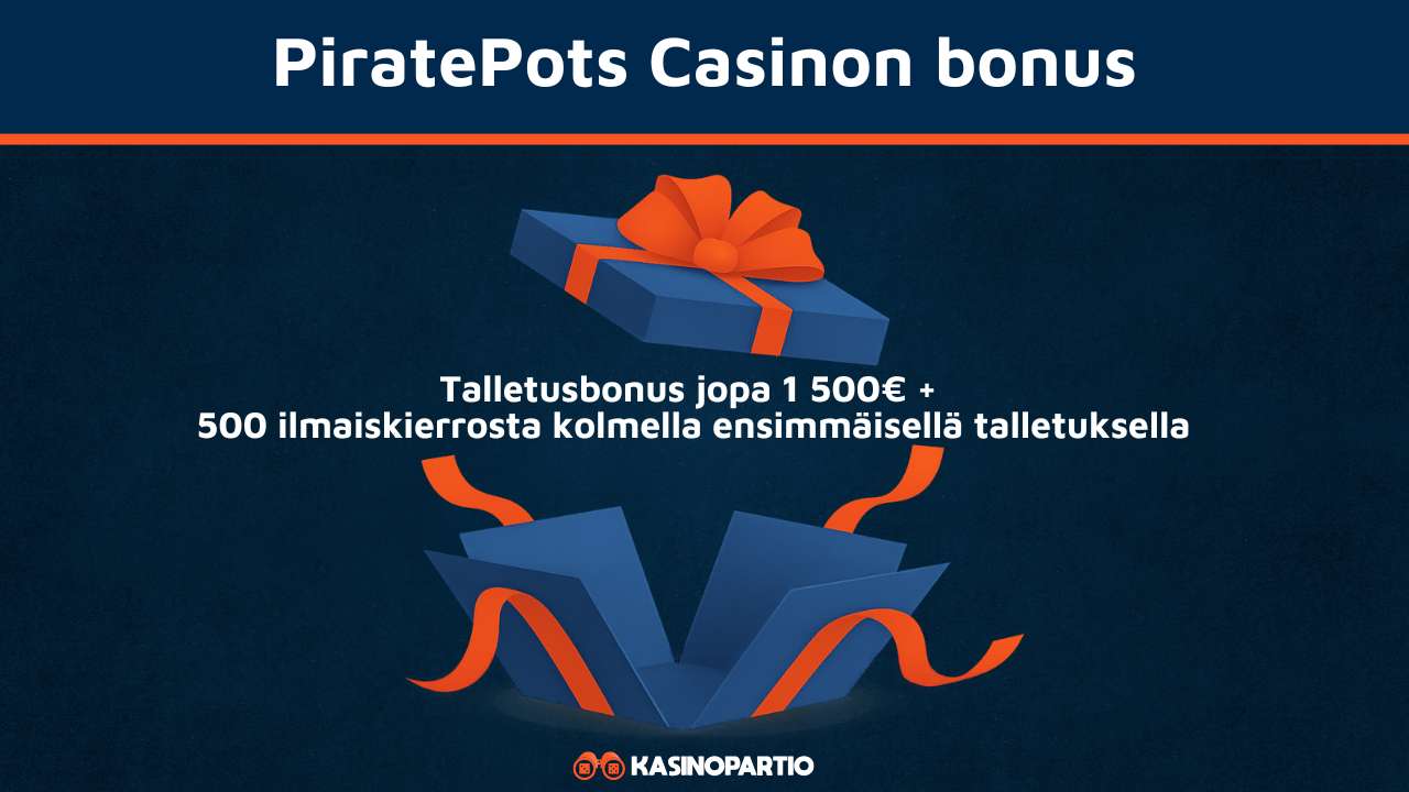 PiratePots Casinon bonus