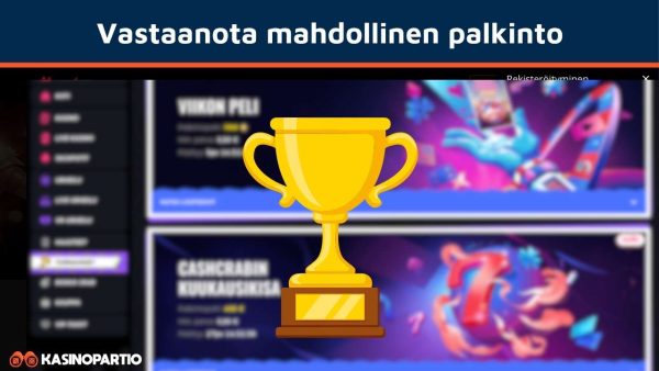vastaanota palkinto