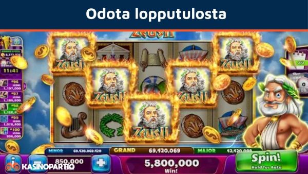 Jackpot pelit odota lopputulosta