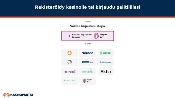 Rekisteröidy bonuspyöräkasinolle