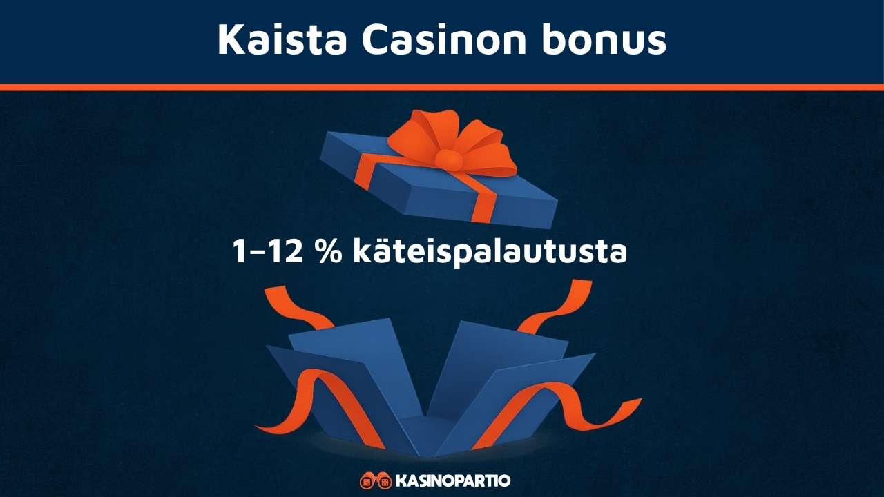 Kaista kasinon Cashback bonus
