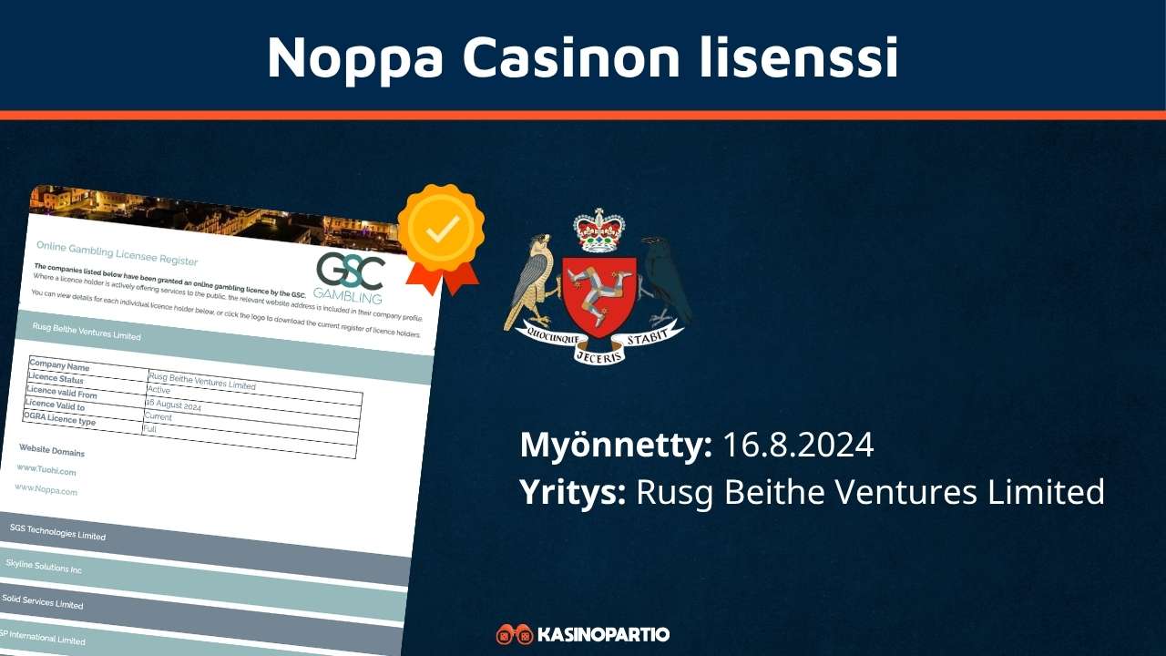 Urho kasinon lisenssi