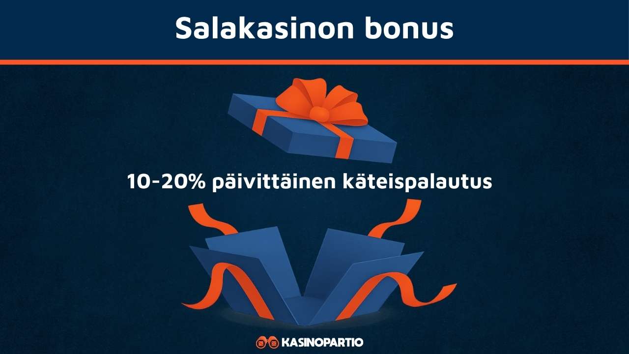 Salakasinon Cashback bonus