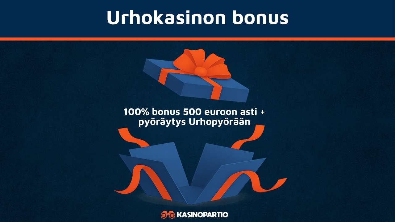 Urhokasino Casinon bonus