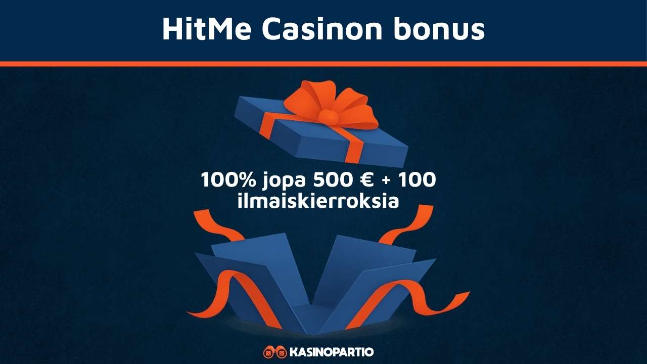 HitMe Casinon tervetulobonus