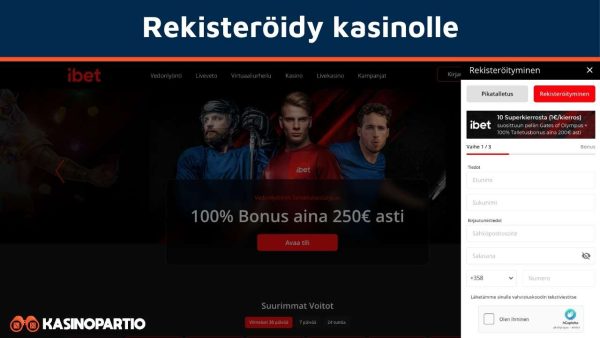 rekisteröidy 10e kasinolle