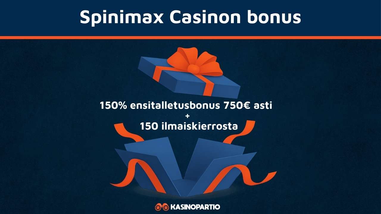 Spiminax-kasinon tervetulobonus