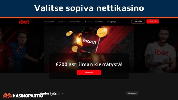 valitse nettikasino ilman pankkitunnuksia