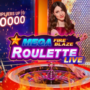Mega Fire Blaze Roulette Live