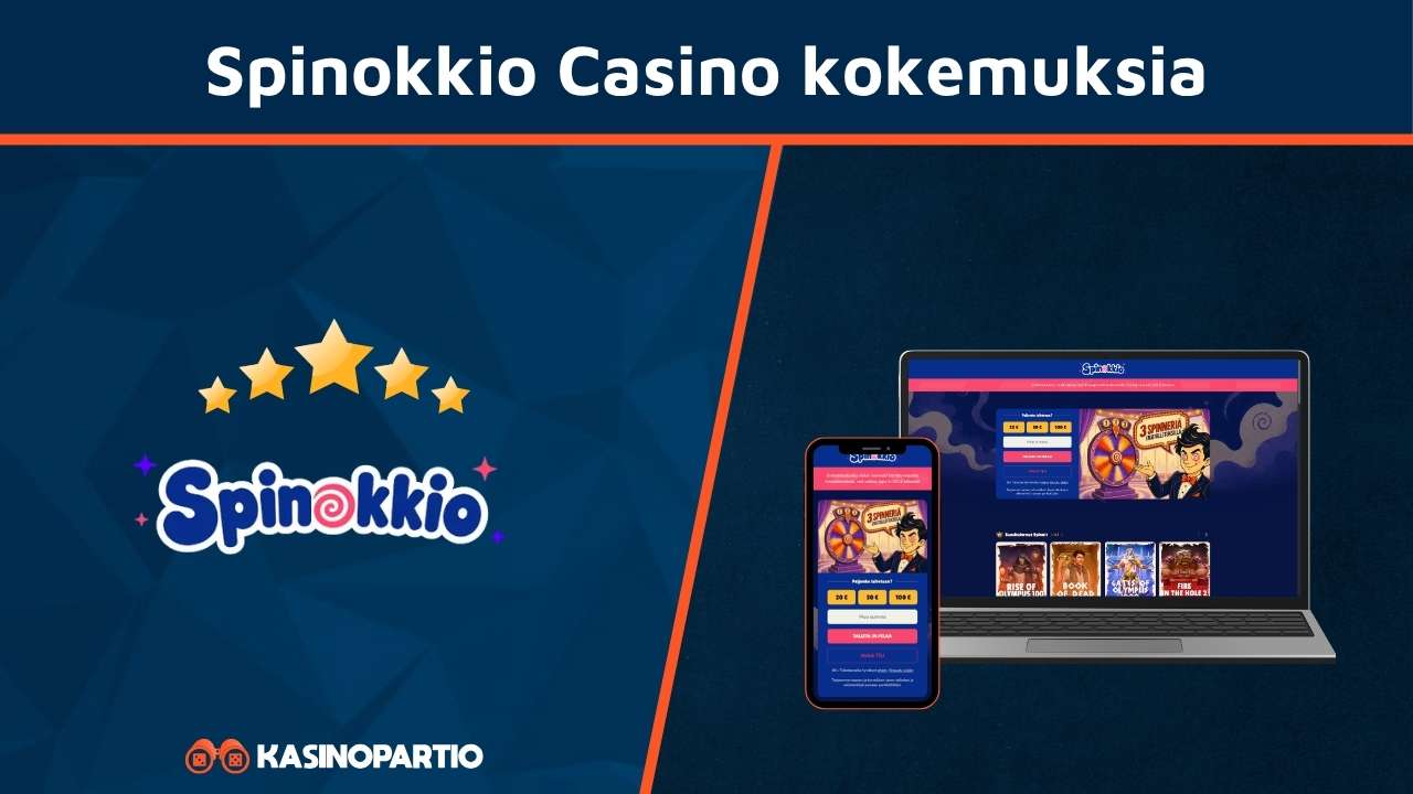 Spinokkio kasino kokemuksia