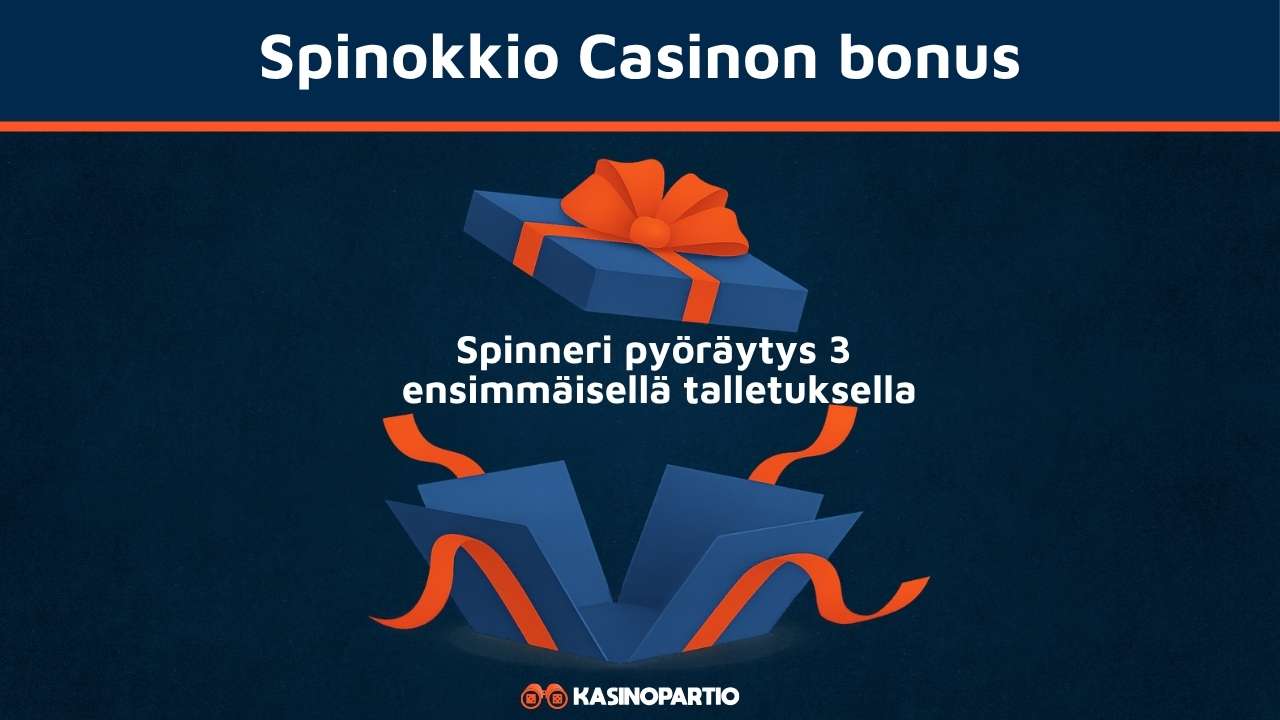 Spinokkio kasinon kasinobonus