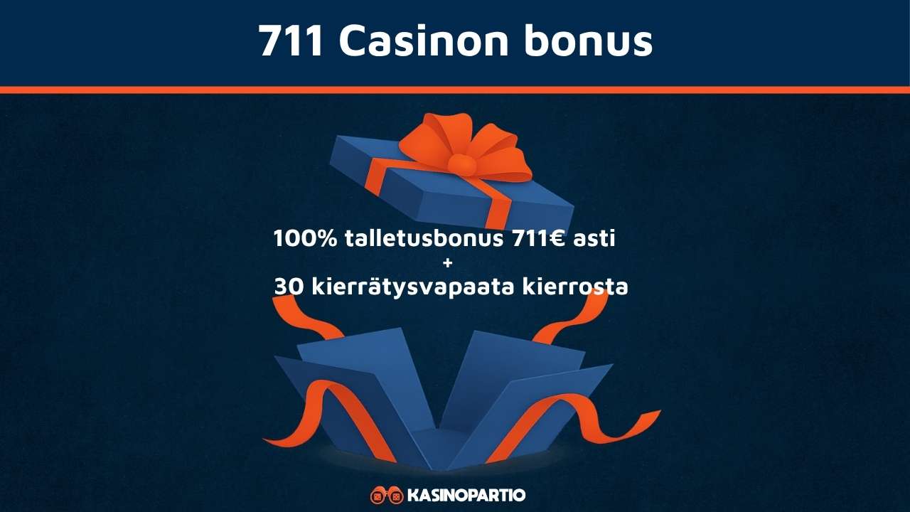 711 casinon kasinobonus