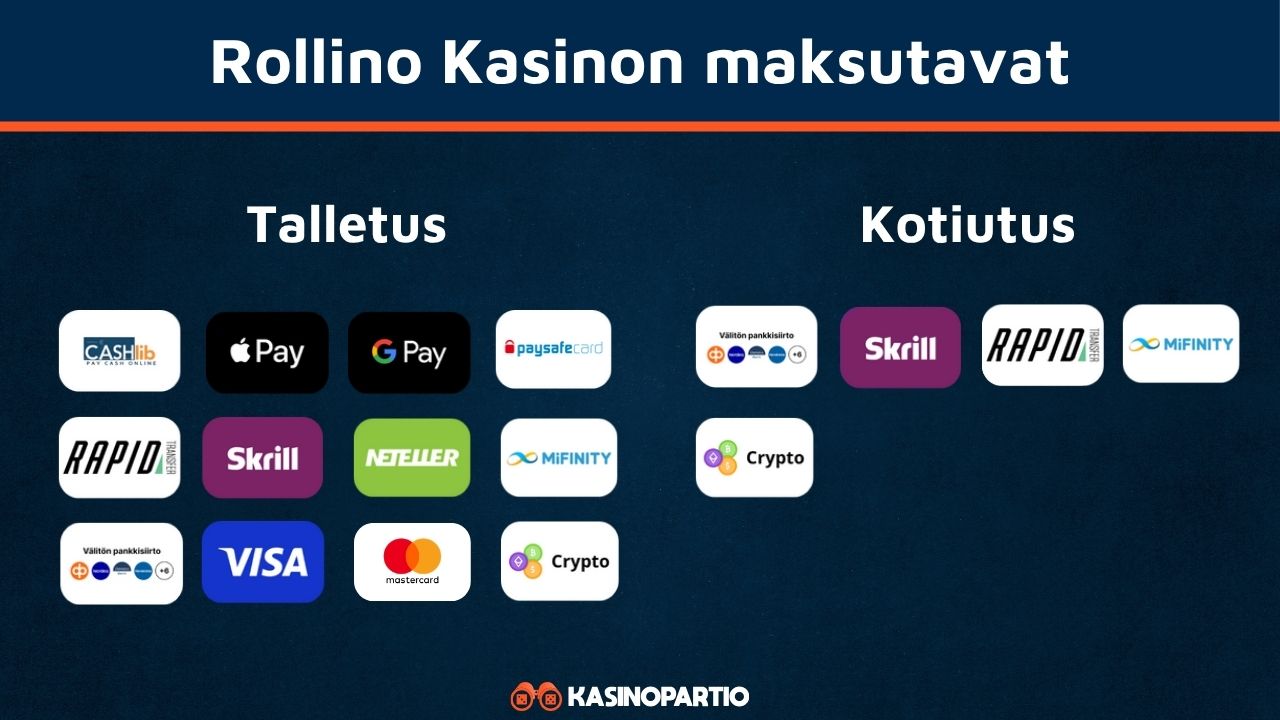Rollino kasino bonus