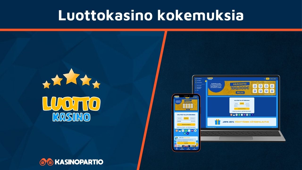 Luottokasino kokemuksia