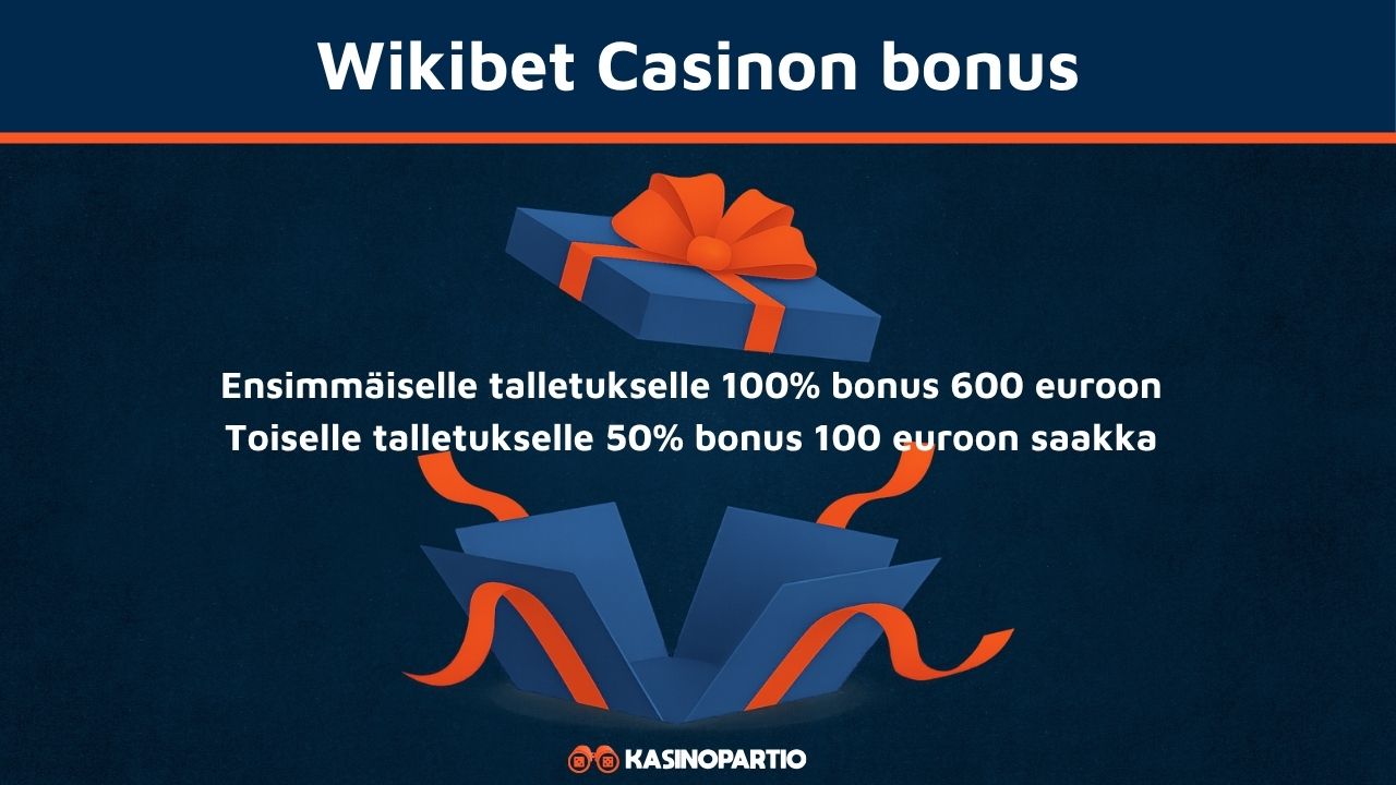 Wikibet Casinon bonus
