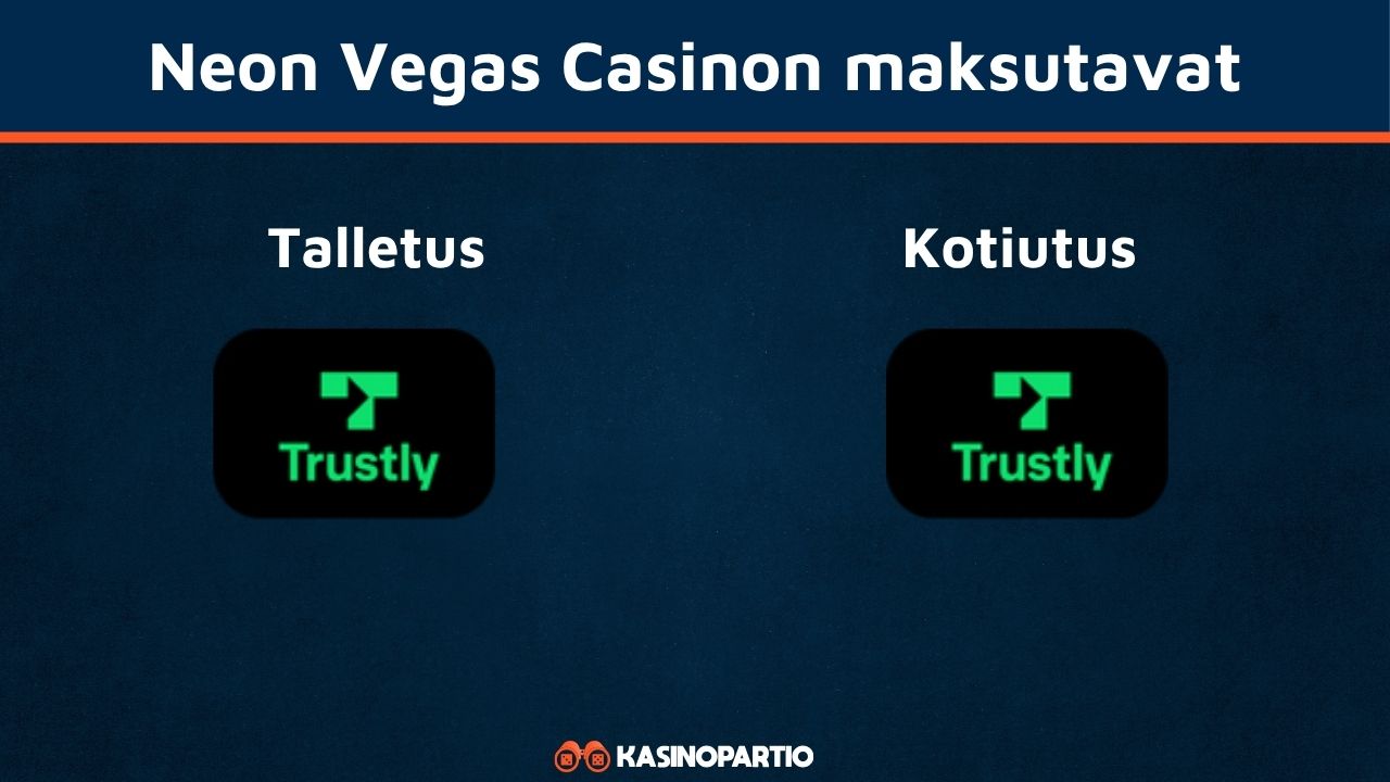 neon vegas maksut