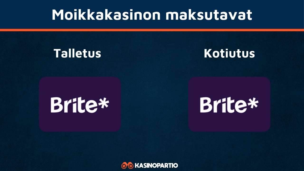 Moikka Casino rahansiirrot