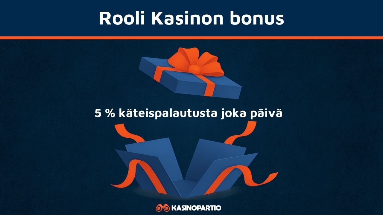 Rooli Casino bonus