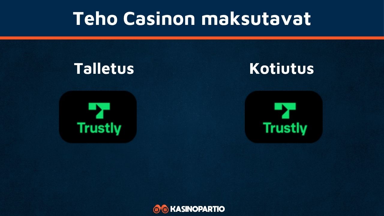 Teho kasinon maksut